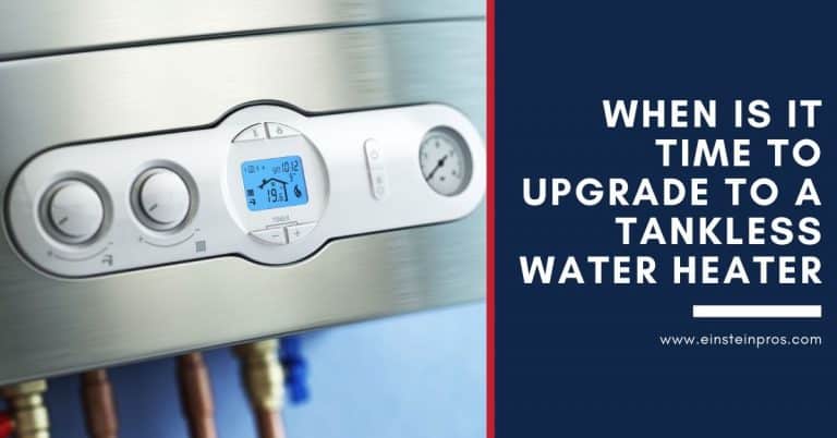 upgrade to tankless water heater