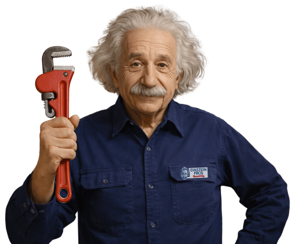 albert einstein the plumber