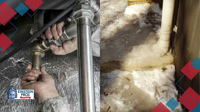 Signs of Frozen Pipes